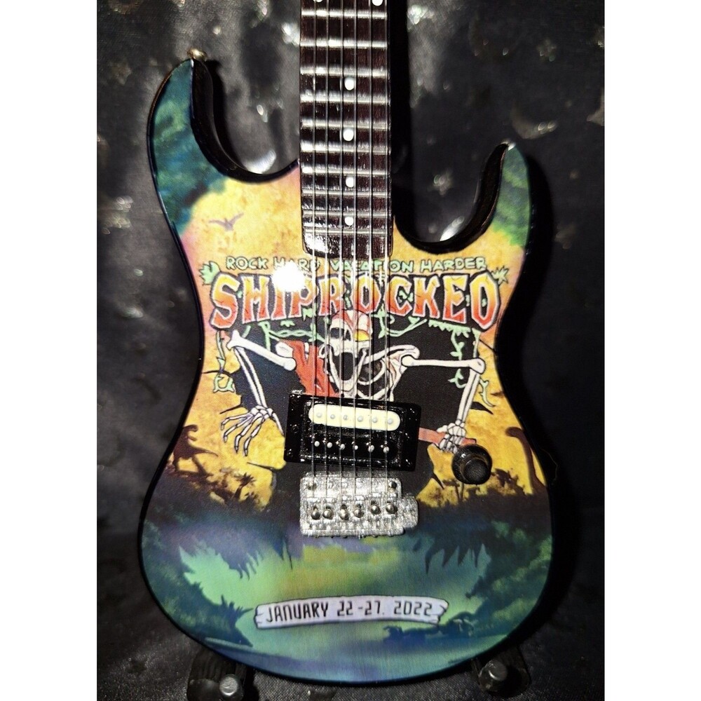 Axe Heaven Shiprocked 2022 Festival Mini Guitar Replica - New - Limited!